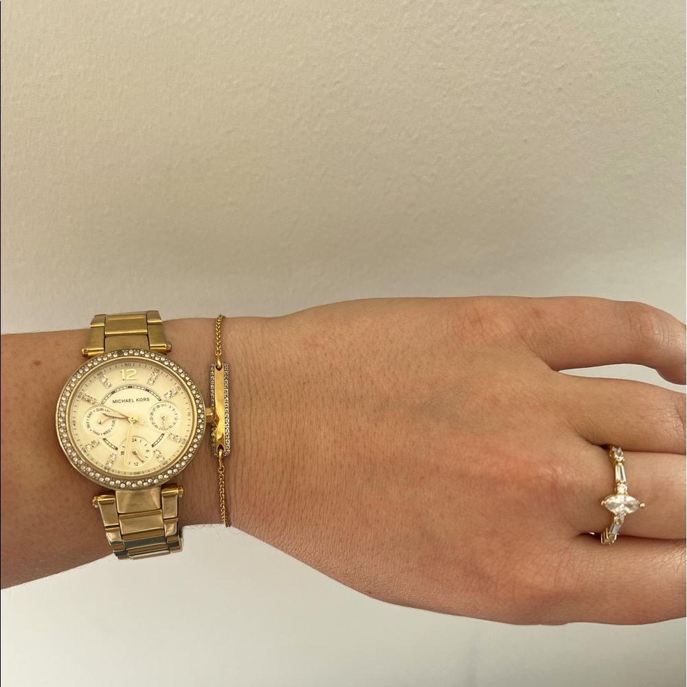 Micheal Kors Gold Wrist Watch